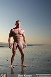 เบน  แฮ Bodybuilder แคลิฟอร์เนีย ชายหาด
