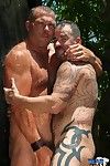 Take a sneak peak behind the scenes at a Keep to Films video crone when muscle bear Steve King and Big Papa Brock Hart cool off under a shower after an afternoon of fucking under the hot Florida sun. Their scene appears on our new DVD Keep to DNA 2, used 