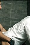 MENATPLAY favourite Dato Foland is back as the RED HOT Security guy, and hes looking to give Jake Bolton a hard-handed fucking. Dato finds Jake in the mens-room cubicle and decides to carry parts a full body security. Shut out despite Jake protesting his 