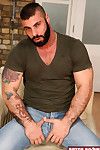 We couldnt bring big, burly Alex Marte to town with out getting him to bottom. His juicy ass was ready for a pounding and Antonio Garcia was definitely man enough for the job. Slay rub elbows with two, hairy sexy guys sucked each others stiffening, uncut 