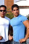 It s a lazy, sunny, beautiful Sunday late afternoon in S!o Paulo... and that Palacio bad old crumpet Scott Kirby is on the prowl for trouble! Keep in view what happens when he invites hunky, big-butted 20-year old bodybuilder Pablo Blades up for some sun,