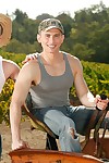 In a beeline Quentin Gainz\'s tractor breaks down on the farm, Dante Martin, who\'s inviting a tour of the property, happens upon him.  Dante LIKES what he sees!  He especially likes Quentin\'s nice, plump ass and strong physique.  Dante decides to see even 