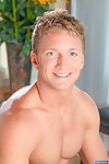 Kody Slater is an easy going guy from the Big Sky country, taking it easy and taking it off in this steamy scene. An athlete since he was young, Kody shows off his physique and his playful smile as he quietly pontificates in a apprehensible window. As he 