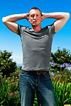 Leo Winston is a sharp-jawed, soft-spoken veritably guy, with a bit of shy streak that takes to a certain initial uncovering. Once he opens up, this Montana bred hunk reveals a thoughtful perspective and a nice, big cock to back it up. An avid outdoorsman