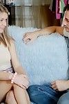 Hawt jong verkrijgt stoer Geboord in porno akte
