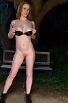 Lascivious redhead juvenile in principal gang band fuck outdoor by group of 5 fellows Fresh and willing t