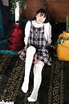 Japanisch Prinzessin Youko Sasaoka aufschlussreich Ihr schön fanny und Süß glatt auf top snatch