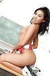 Flexy Chinois Pom-pom girl déshabillage et diffusion Son lisse sur top de débauche fente