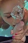 The perspired fresh chicks who showed up at chargers pool get-together were down to try whatever once, even engulfing schlong underwater.  bitches splashed around in the pool, twerking their mammoth wastes and astonishingly while their supporters filmed a