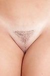 Barefoot golden-haired splendid Adriana Sephora unleashing immense usual breasts