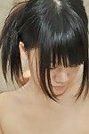 Asian teen Yuka Kojima showcasing her fuckable curves after bathe a exhaust