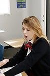 Deepthroat fuck of a teen schoolgirl Jenna Ashley and her school have to do with