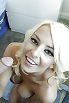 Pretty blond Kali is an adolescent adolescent facefucking paramour with mammoth boobs