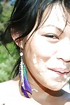 Lusty Chinese adolescent Lady Mai receives a facial afterward hardcore very outdoor