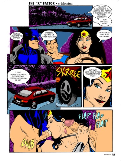 The X Factor (Batman, Wonder Woman, Superman)