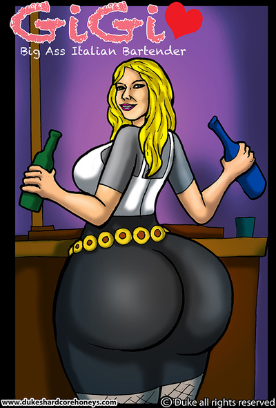 Gigi - Big Ass Italian Bartender 1
