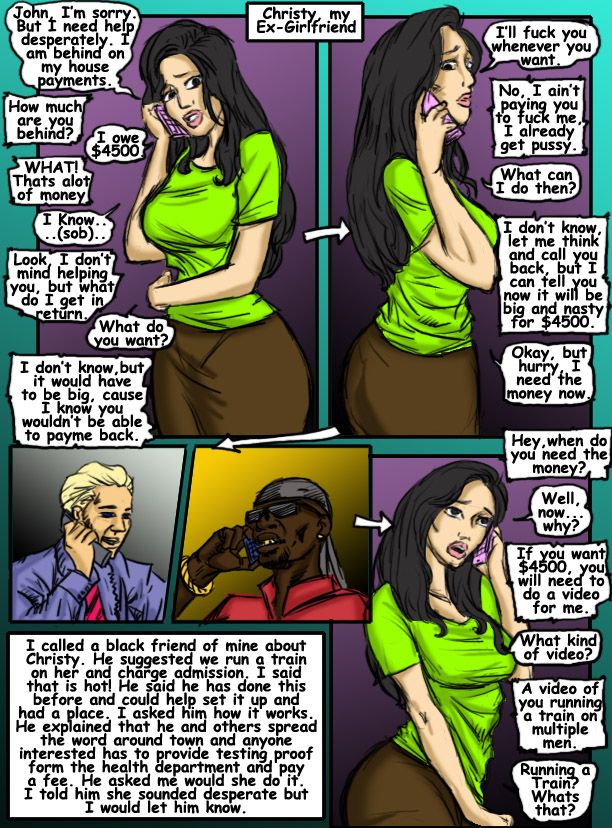 Runnin A Train 1- illustrated interracial at X Sex Comics