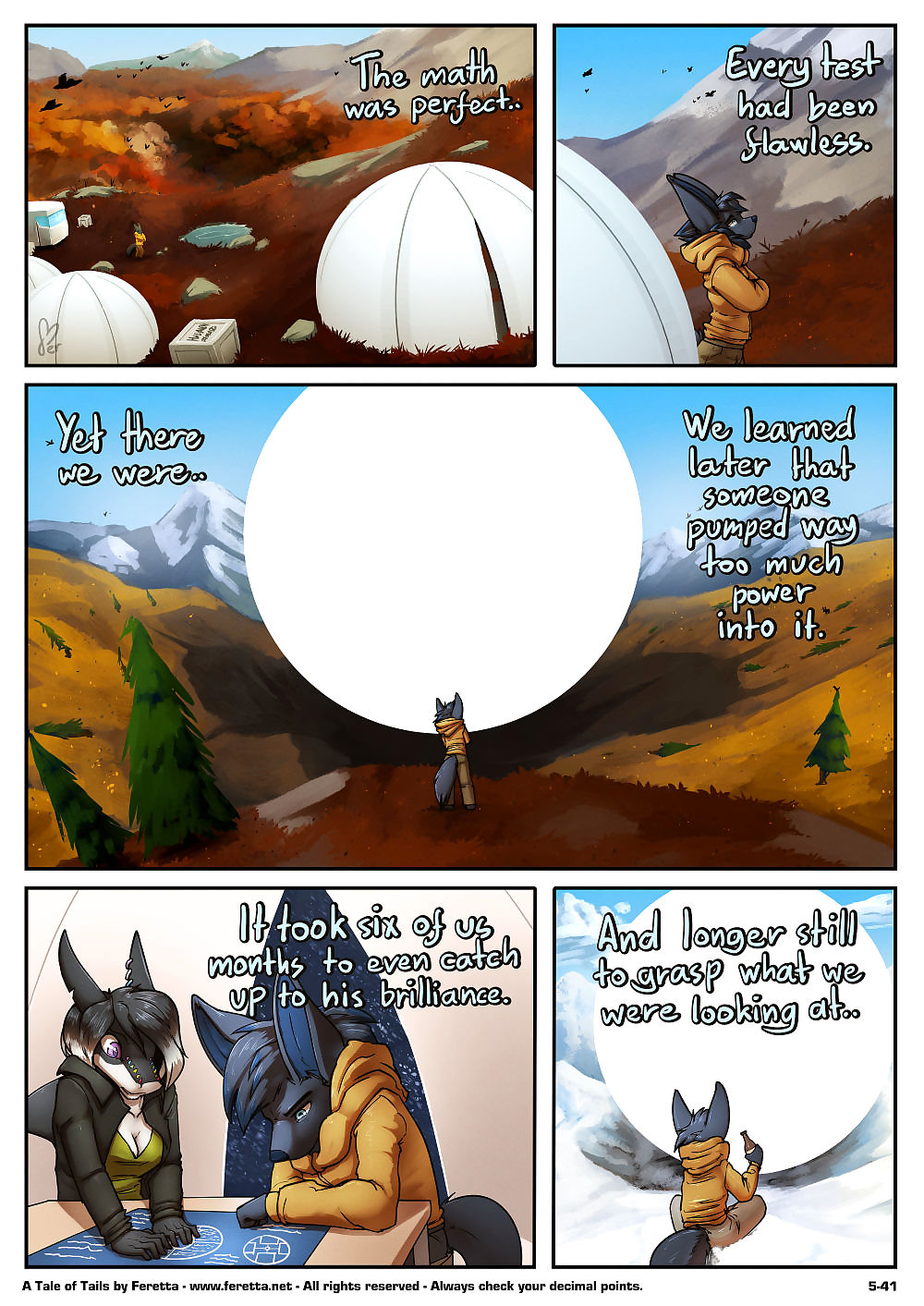 A Value for Tails: Scene 5 - A Blue planet for Misemployment - decoration 3