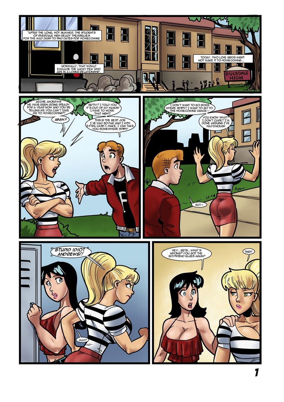 Betty Added to Veronica - In the past You Ahead of time Disgraceful