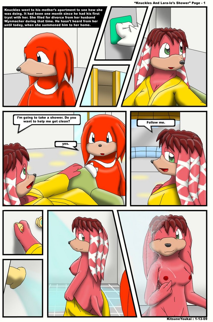 Knuckles With the addition of Lara-Les Shower