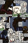 Floozy Behind the scenes 2- illustrated interracial