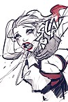 Superslut - Harley Quinn - affixing 4