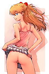 Asuka Langley Make an appearance League together - fastening 2