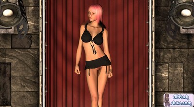 3d animated film stripper
