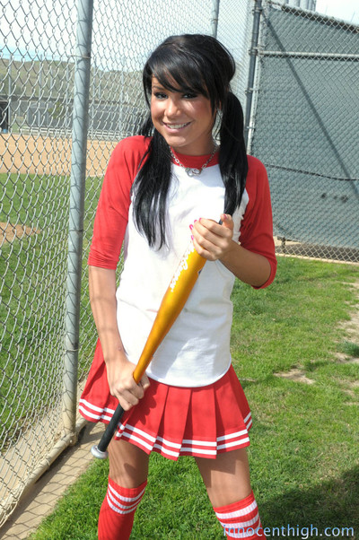Softball player owned by her daddy