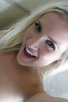 Teen doll in rigid panties Addison Cain toying her vagina