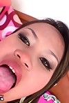 Dirty Thai prostitute Nid embarks on her gullet for a wide load