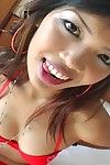 Exceedingly sweet infant Thai hotty Taew removes clothes then accepts pounded and creampied