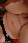 Milf fatty with colossal breasts Jane dose an astonishing massage to her dude