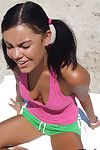 Youthful princess with a moist wazoo Ruby Knox shows her amateur body