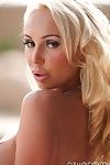 Golden-haired princess Mary Carey gets undressed off her bikin showing her tan clammy body.