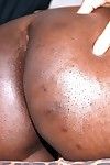 Black lass with giant booty in cylinder Amina purchases gangbanged hardcore