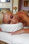 Damp pornstar hottie Lexi Suck getting a massage and has act of love exactly after it