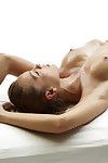 Spectacular domme amber positions unclothed to flaunt her watertight body