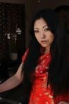 favoloso orientale darling Kaiya Lynn adora Erotico massaggio