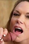 Saucy MILF Alexa Styles obtains dug and facialized in the shower-room