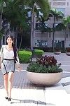 Latin chico milf soffie fond of the obsession of public analsex