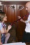 Major titted schoolgirl Jenna Presley obtains laid with a weighty phallus