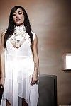 Breasty Italian queen Gia Dimarco wanking cosplay pornstar vagina