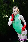 Gal Anna Sugar-plum has a nasty cosplaying obsession this babe is keen of to flaunt