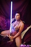 Lass leia servant cosplay with yuffie yulan