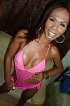 Shemale Fun stretches beautiful ladyboy a-hole and lets hung weenie hang loose