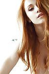 Rounded model Leanna Decker erotic dance off her underware and pleasant a washroom