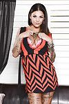 From bottom to top tattooed princess Bonnie Rotten is demonstrating her body