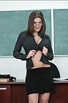 Sizzling MILF advisor in glasses Austin Kincaid flaunting exposed in kind