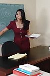 Milf tutor Mika Tan is giving a valuable fucking action lesson to her student